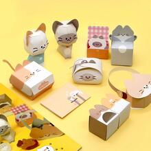 냥냥이 페이퍼토이 3d입체퍼즐 종이모형만들기