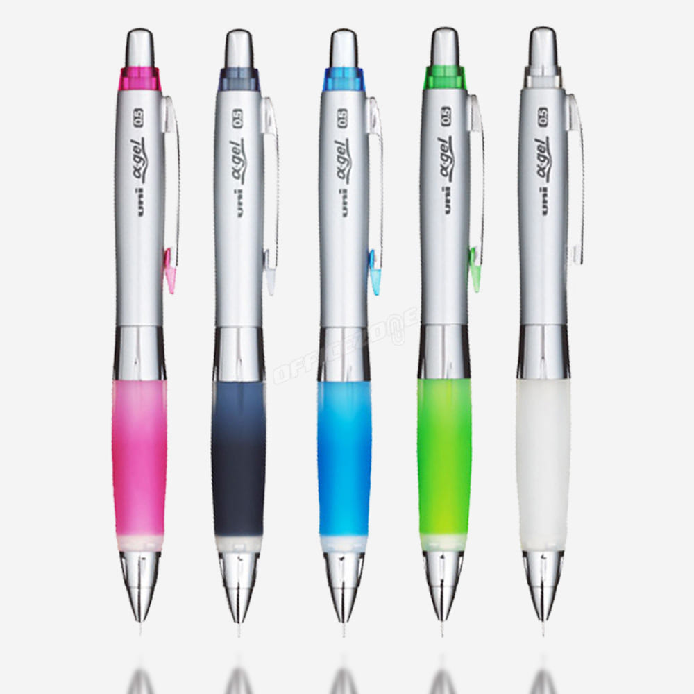 유니 미쯔비시 알파겔 흔들샤프 0.5mm 낱개 M5-617